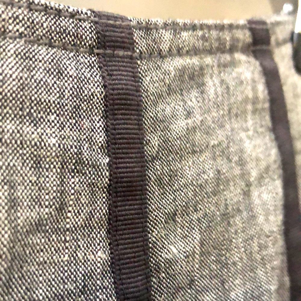 Grey flared skirt - Picture 3 of 8